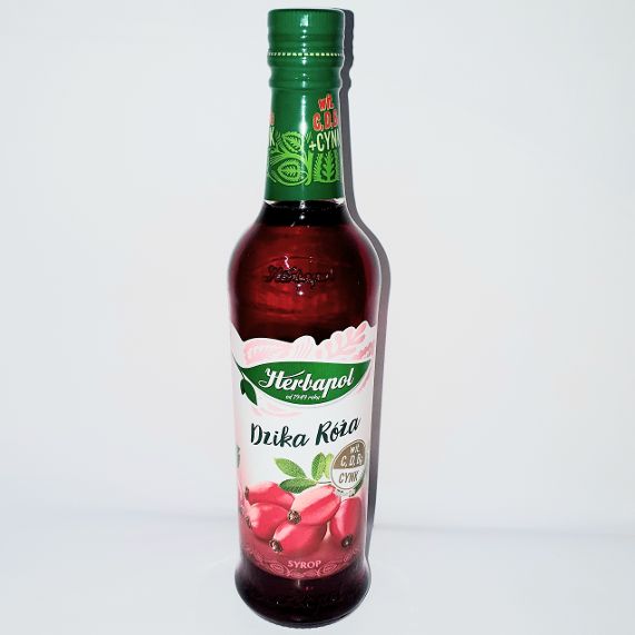 Syrop Dzika roza Herbapol 8 x 420ml / Wildrosen Sirup