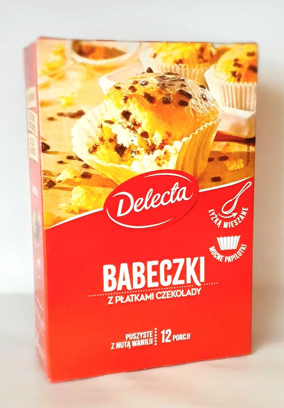 Delcta Babeczki z platkami czekolady 6St. x 280g