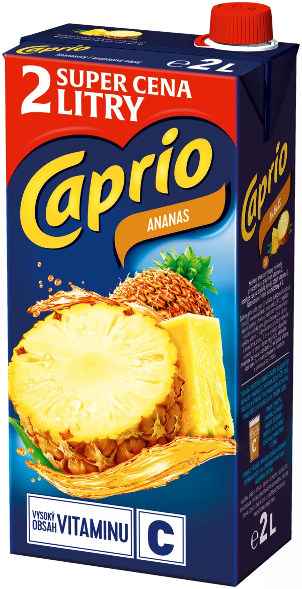 Caprio Saft 2 Litr x 6 st ANANAS