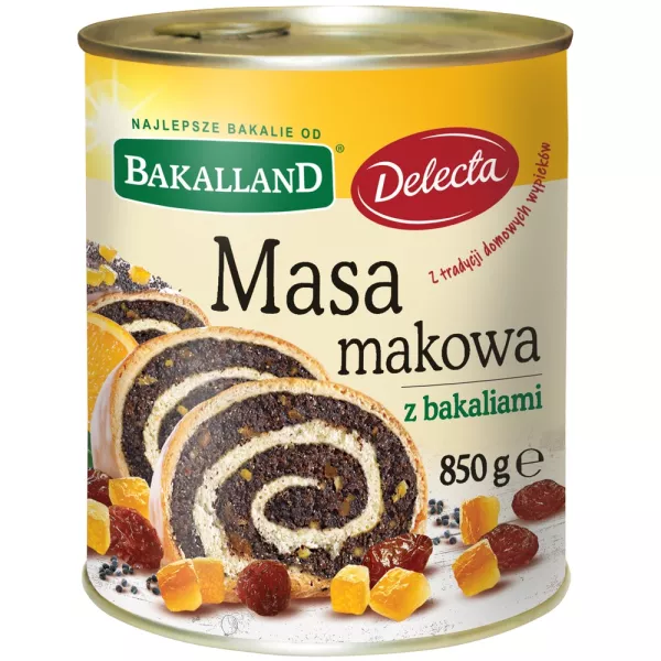 Bakalland Maka Massowa z bakaliami  850 gr x 6 st