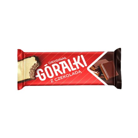 Goralki mit Schokolade 50g x 36 st knusprige Waffeln