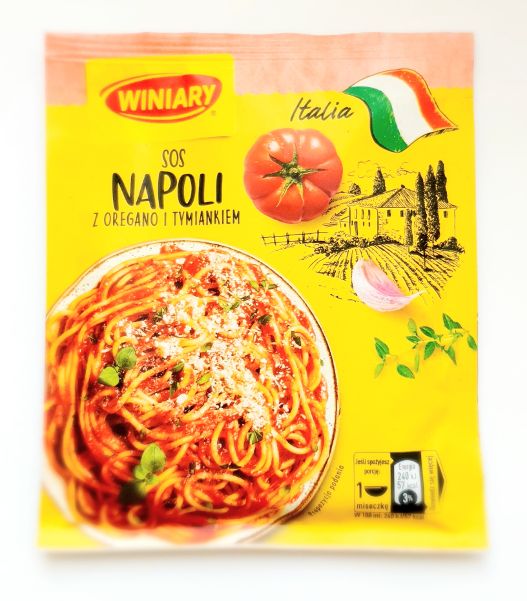 SOS Napoli z OREGANO i Tmiankiem  47 gr x 25 st