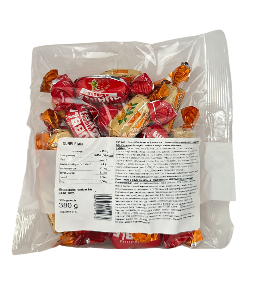Dobosz Dubble Mix 380g x 14st (Gelee Bonbons)