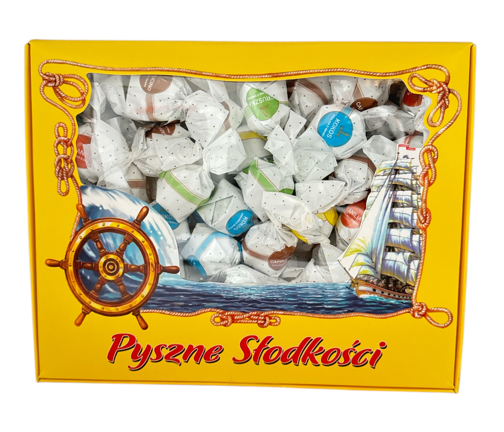 Dobosz Pralina Mleczna 1kg (Milch Schaumzuckerkonfekt Pralinen)