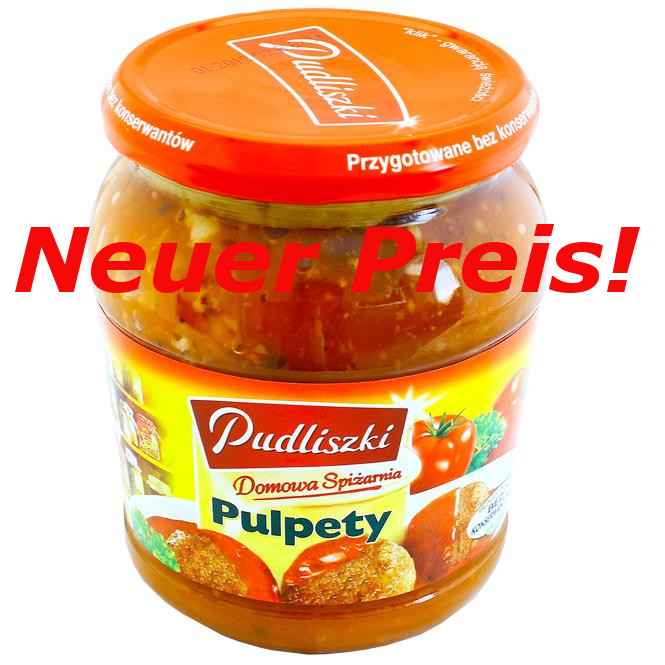 Pudliszki Pulpety w sosie pomidorowym 600 g x 8St.
