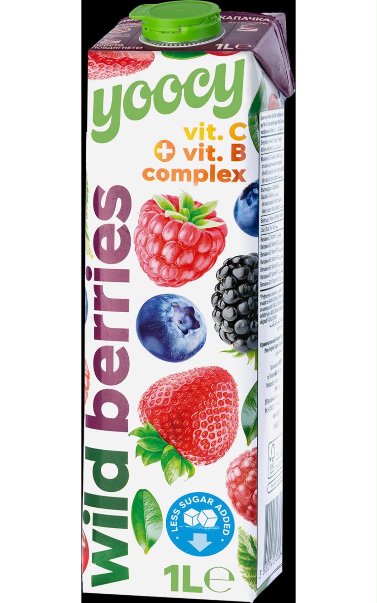Youcy Wild berries Fruchtgetränk 1L x 6st (Wilde Beeren)