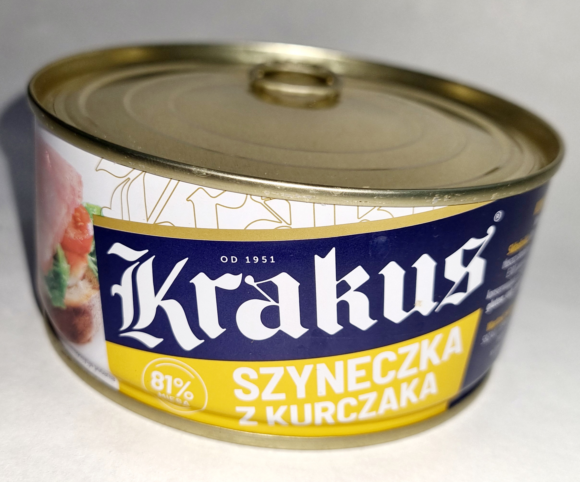 Krakus Szyneczka z kurczaka 300gr x 6 st  Fleischkonserve