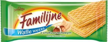 " Jutrzenka" Familijne wafelki o smaku orechowym 20St.x 180gr.Waffeln